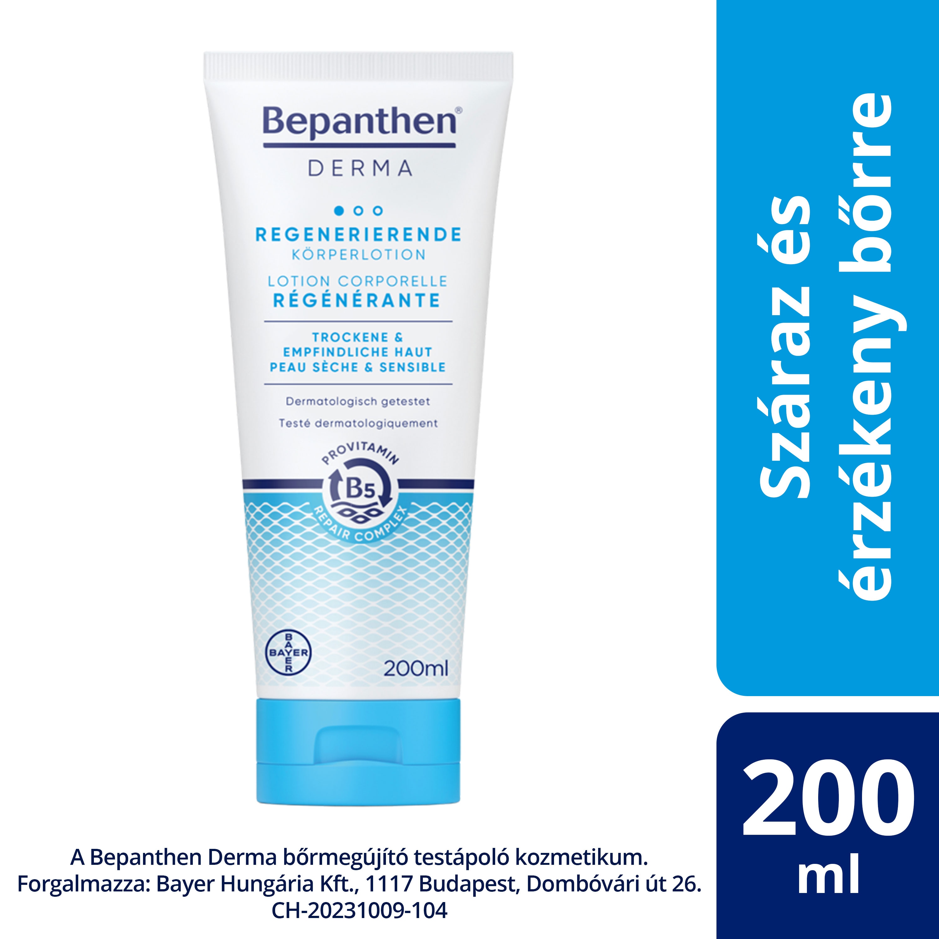 Bőrmegújító testápoló 200ml