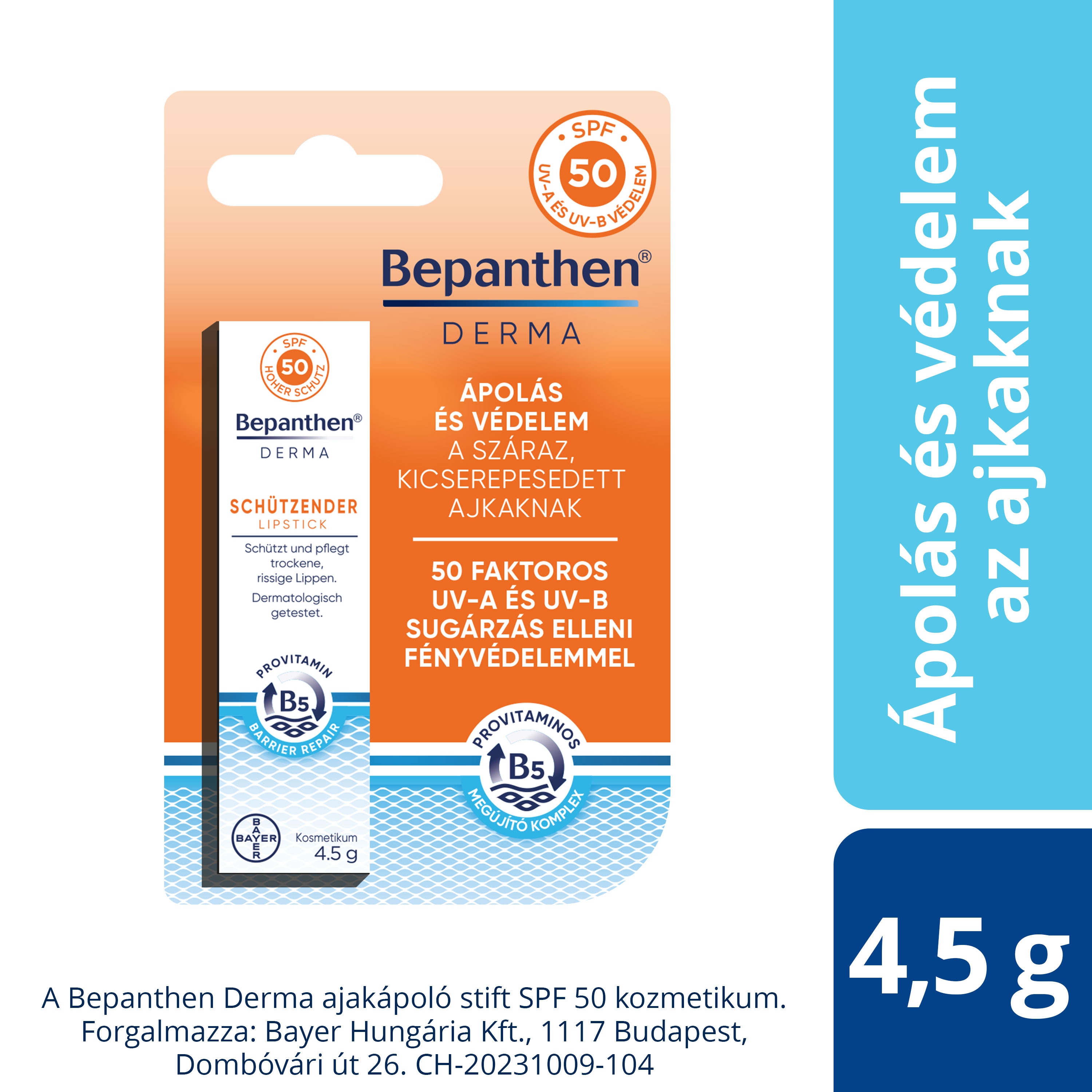 Bepanthen Derma ajakápoló 